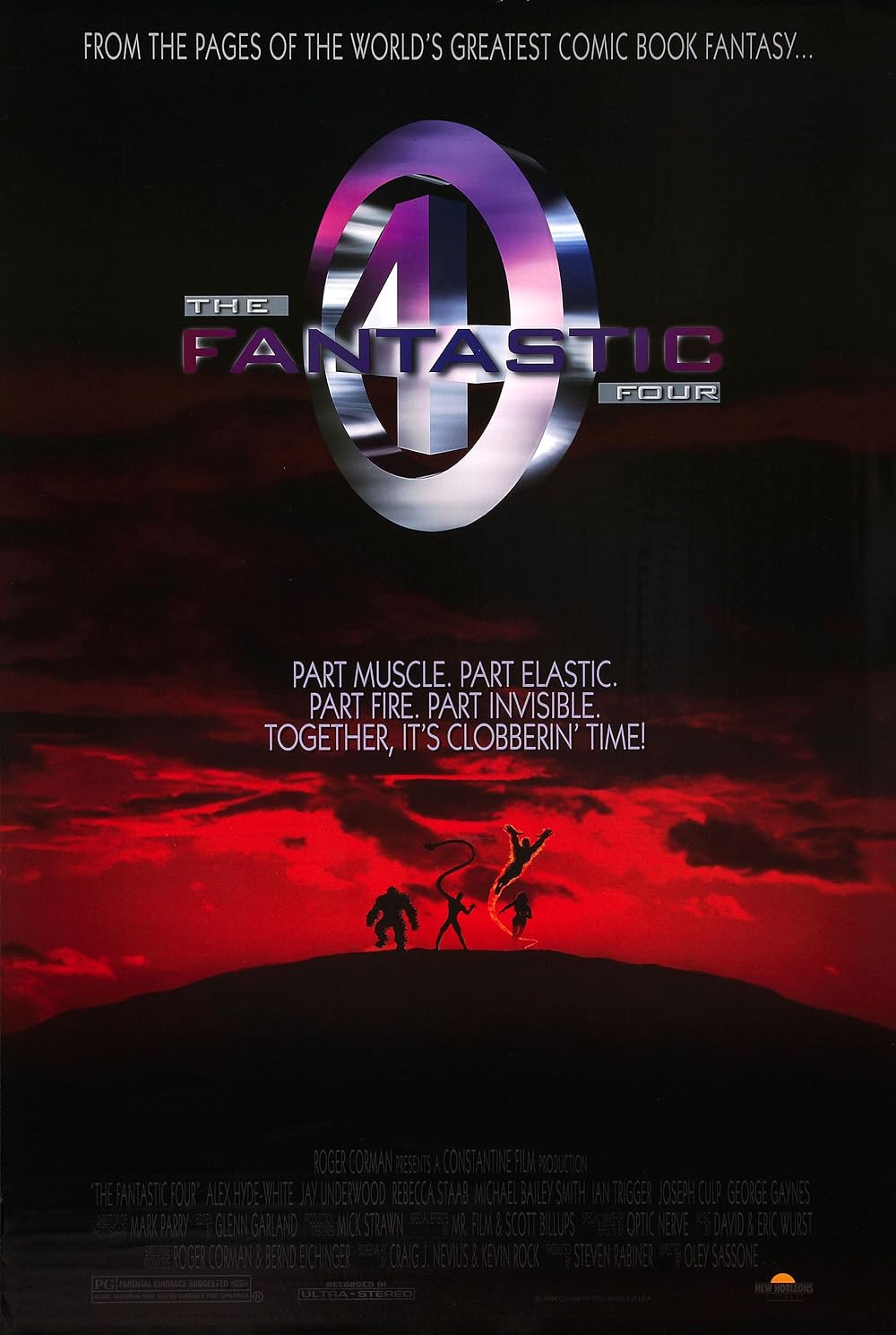 O Quarteto Fantástico (1994) Torrent WEBRip 480p - Download